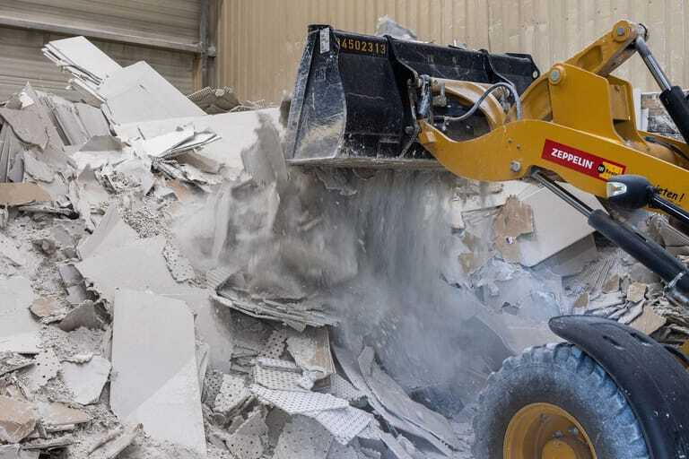 Gipsrecycling Anlage Knauf Gruppe BSR