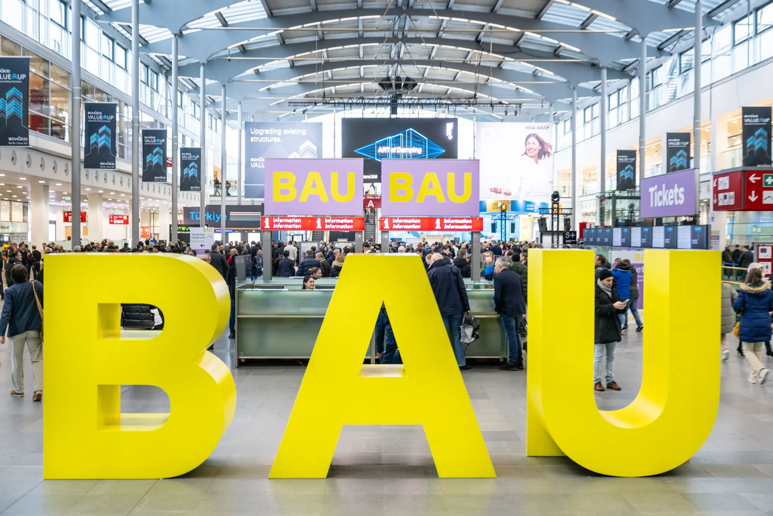 Bau: Anmeldestand auf Niveau der Vorveranstaltung