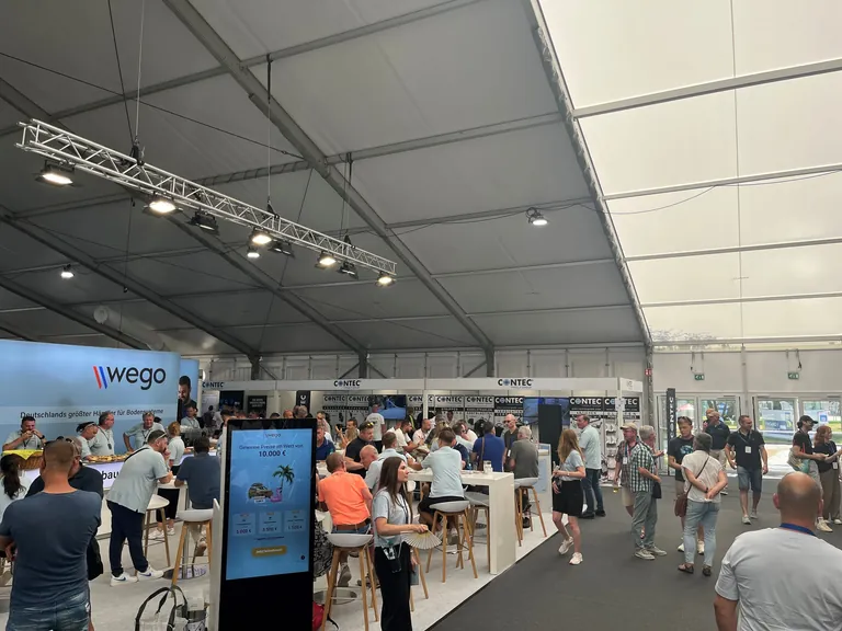 EPF-Messe Estrich Parkett Fliese