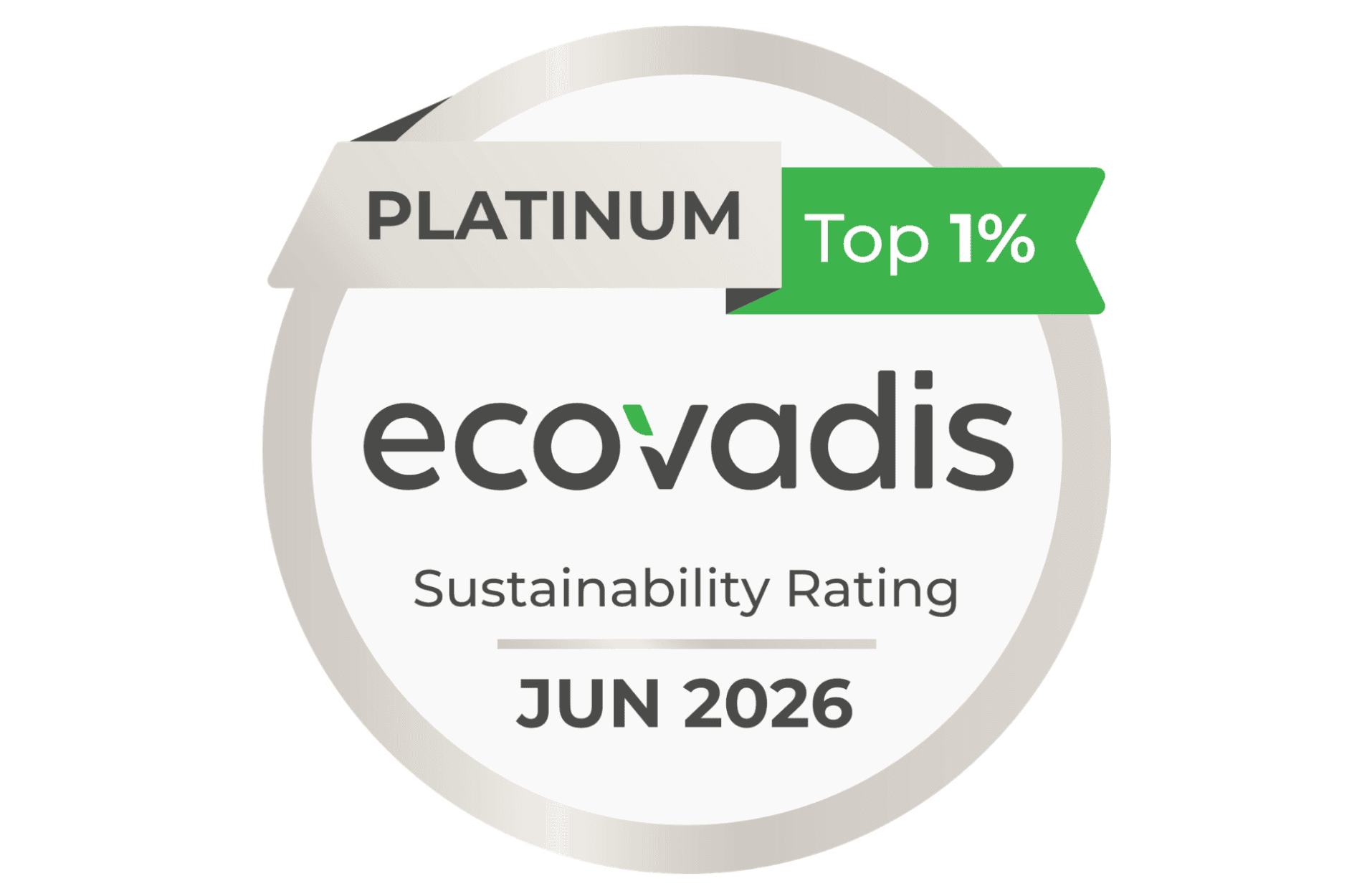 Tarkett: EcoVadis-Auszeichnung in Platin erneut erhalten
