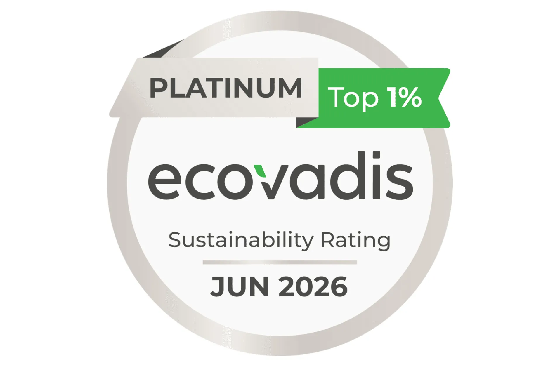 Tarkett: EcoVadis-Auszeichnung in Platin erneut erhalten