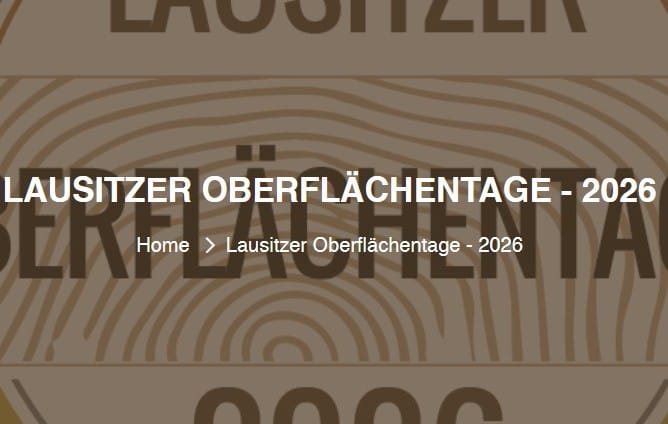 Lausitzer Oberflächentage im September