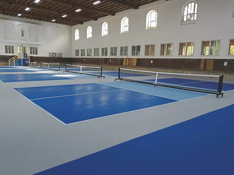 Pickleball Halle von innen